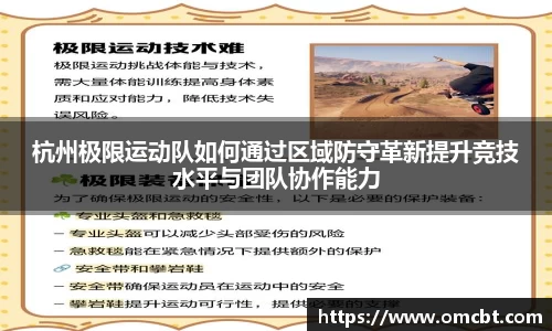 杭州极限运动队如何通过区域防守革新提升竞技水平与团队协作能力